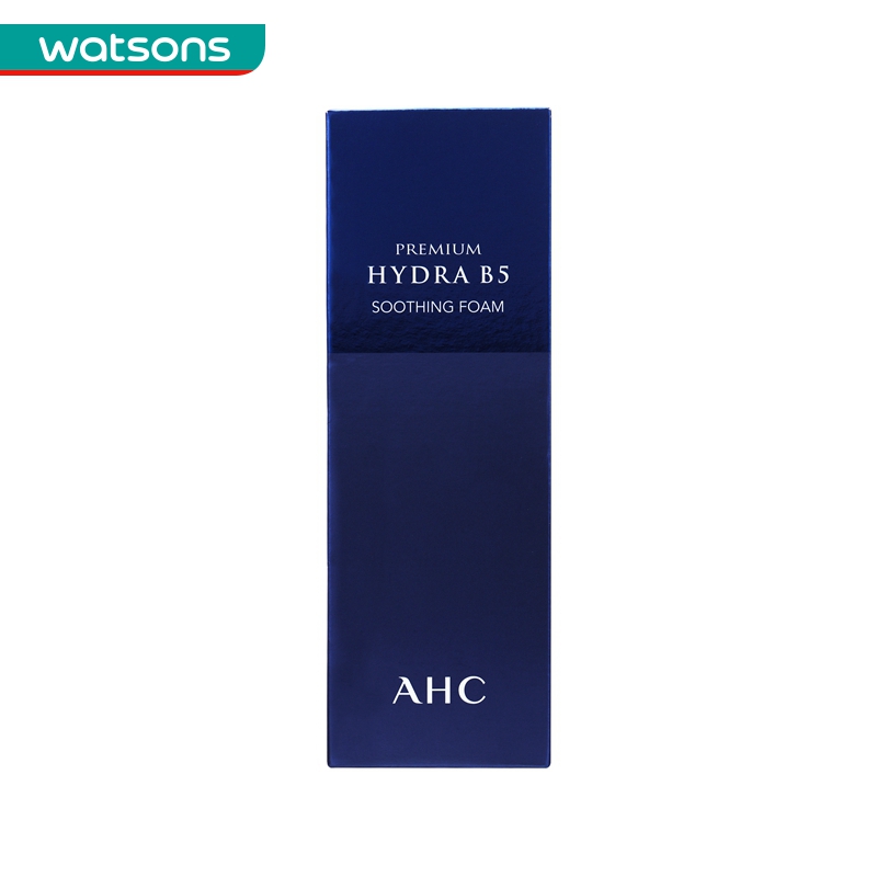 屈臣氏官方旗舰店【屈臣氏】AHC爱和纯B5玻尿酸水合三件套 洗面奶爽肤水乳液1