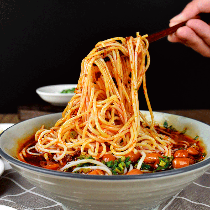 青树坪米粉蛮味双峰特产红汤香辣米线方便速食骨汤肉沫米粉袋装,淘宝优惠券,粉丝福利购,淘宝优惠卷