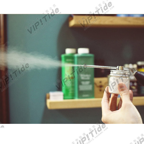 BARBER 爽身粉滑石粉喷瓶增发纤维喷枪喷粉器痱子粉喷瓶喷粉瓶 - 图0