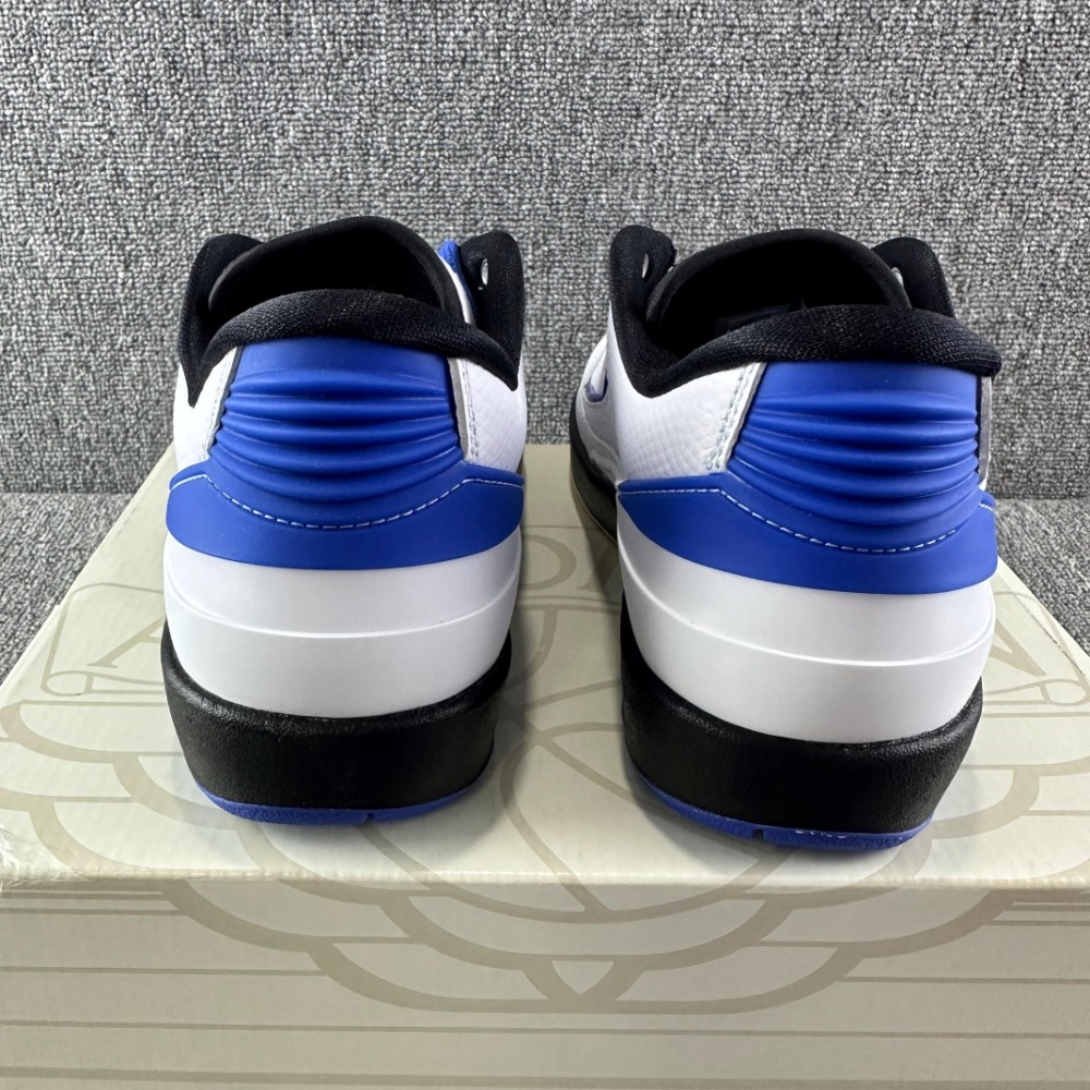 Nike Air Jordan 2 Low白蓝缓震防滑低帮复古篮球鞋 DX4401-104,淘宝优惠券,粉丝福利购,淘宝优惠卷