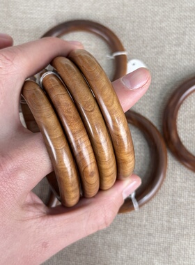 老山檀香木黑肉手镯老料手环女款