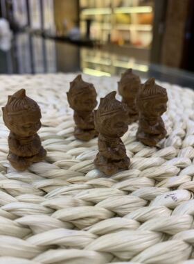 迈索尔老山檀香猴子齐天大圣吊坠