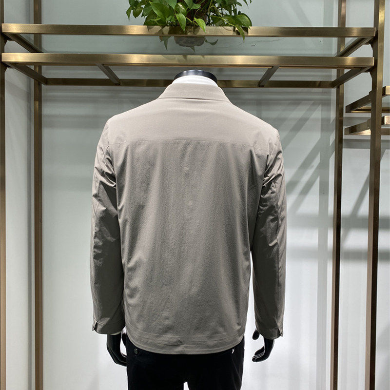 男士专柜品质新品翻领夹克上衣四面弹商务休闲派克服外套领佐诺依,淘宝优惠券,粉丝福利购,淘宝优惠卷