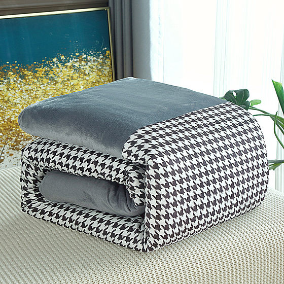 Beauty salon quilt core unforgettable crystal velvet quilt cover winter quilt