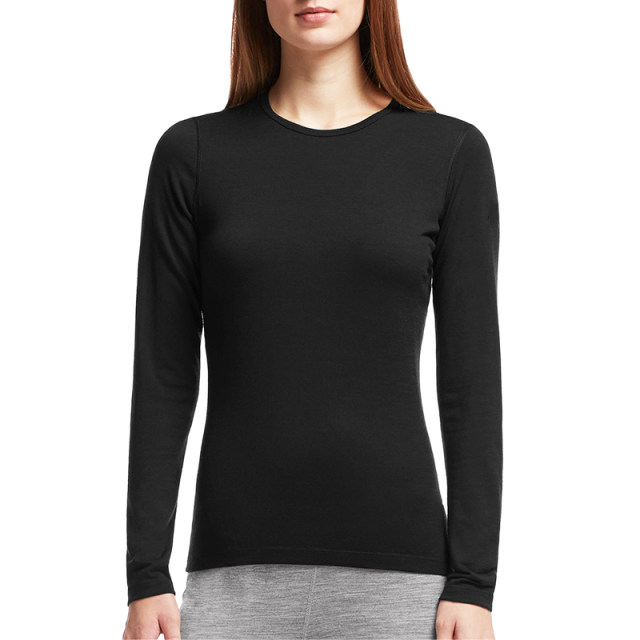 ຊຸດຊັ້ນໃນຂົນສັດ merino ນິວຊີແລນ ແຂນຍາວຂອງແມ່ຍິງ