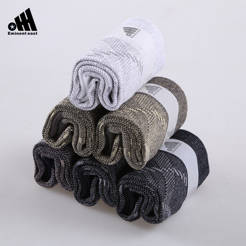 卓东大方格商务吸汗透气休闲皮鞋袜 eminenteast短袜/打底袜/丝袜/美腿袜