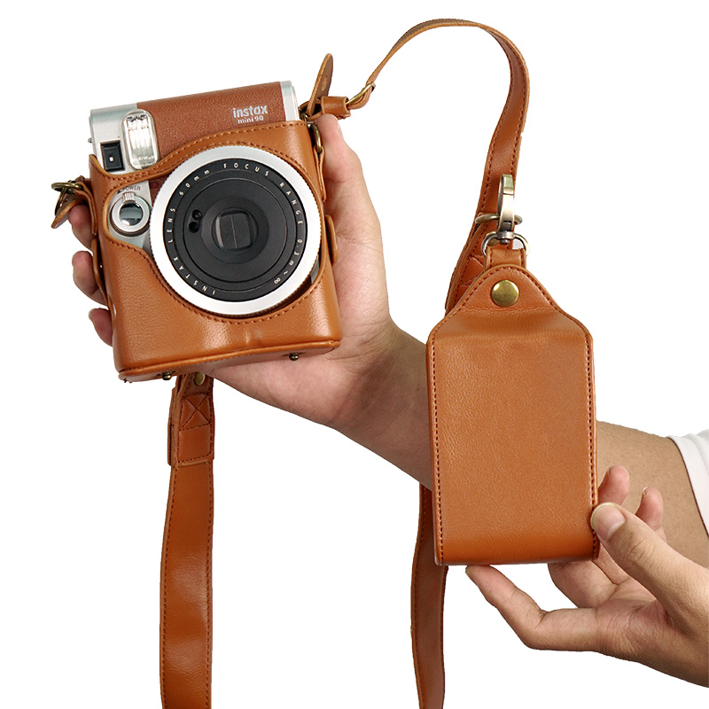 适用富士拍立得mini90相机包evo保护壳硅胶套mini99皮套防刮防撞 - 图3