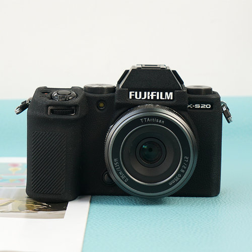 适用富士XT30三代保护套XH2 XT50 X100VI相机包XT5硅胶套XS20XS10 - 图1