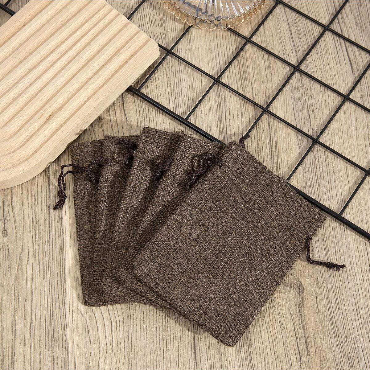 麻布束口袋抽绳布袋透气咖啡渣收纳袋香囊袋香包可装粉末不漏粉,淘宝优惠券,粉丝福利购,淘宝优惠卷