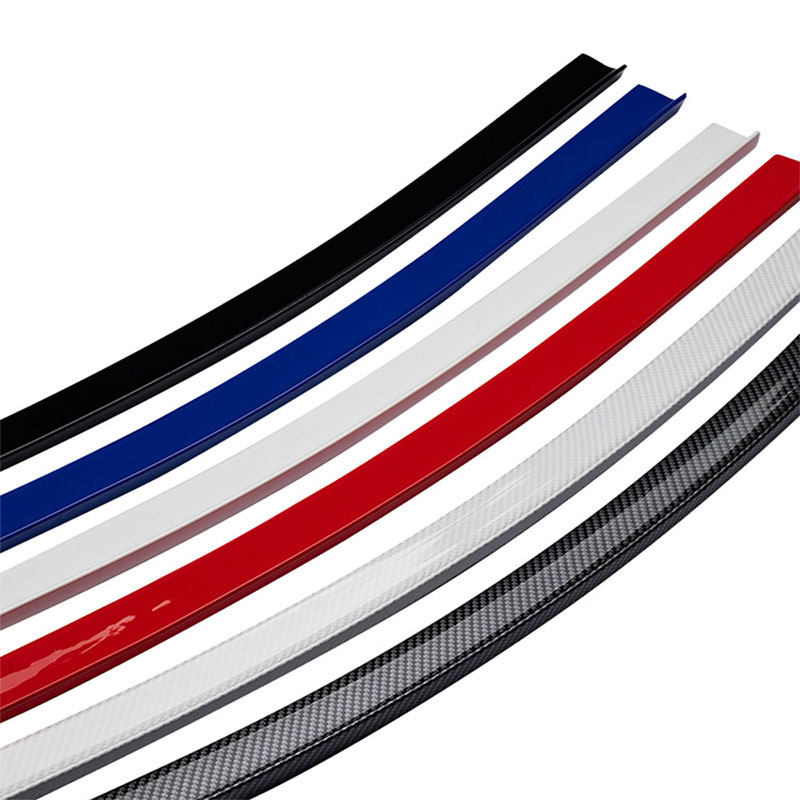 汽车通用尾翼二厢三厢免打孔压翼碳纤纹橡胶PU碳纤维改装尾翼顶翼,淘宝优惠券,粉丝福利购,淘宝优惠卷