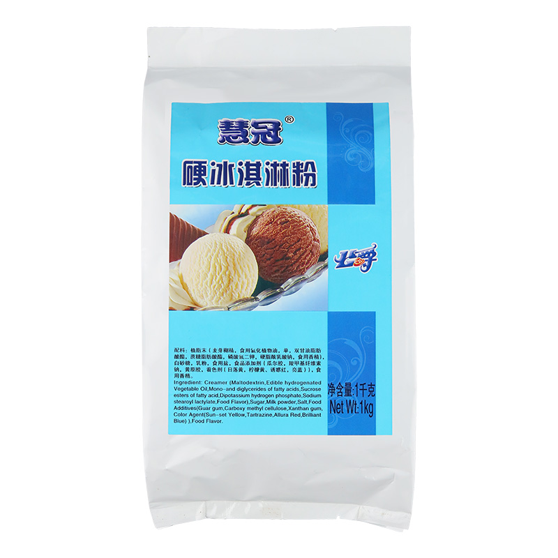 公爵硬冰激凌粉商用挖球雪糕粉 DIY家用原味硬冰牛奶冰淇淋粉 1kg - 图3