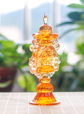 大小双鱼八吉祥琉璃双鱼八吉祥