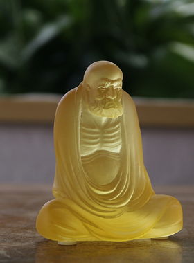 古法琉璃禅宗风家居客厅装饰品