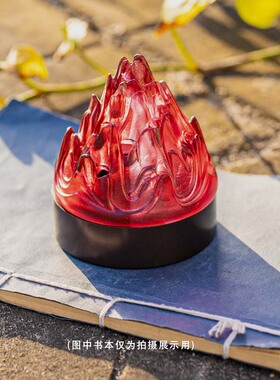 古法琉璃香炉居家装饰摆件