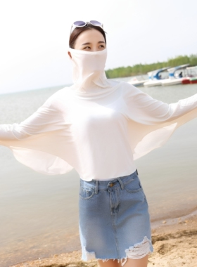 夏季防晒遮阳冰凉透气披肩
