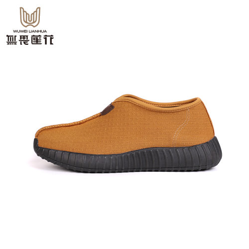 无畏莲花2019新款爆米花轻便增高弹力僧鞋罗汉鞋 - 图0