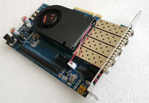 xilinx fpga开发板xilinx pcie Kintex 7开发板XC7K420T SFP+ 10G - 图1