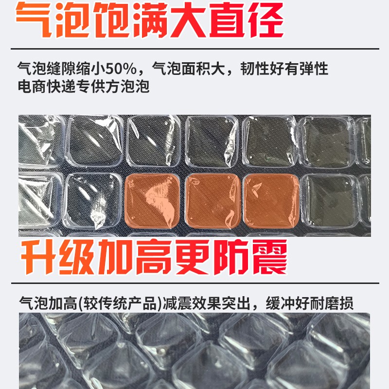 厂家直销气泡膜卷泡泡卷加厚全新料防震包装膜垫重庆成都 - 图2