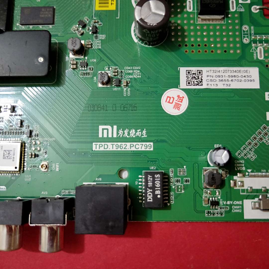 小米液晶电视L50/55M5-AQ/AD线路电源显示主板驱动TPD.T962.PC799 - 图0