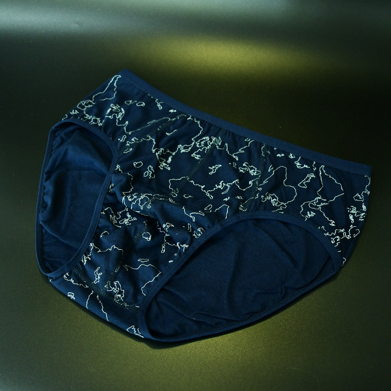 2条健将男士中腰三角内裤细边防勒纯棉吸汗透气印花男人运动短裤,淘宝优惠券,粉丝福利购,淘宝优惠卷