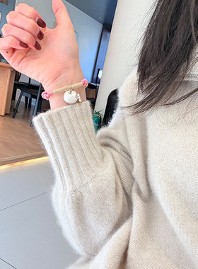 999足银小胖福手绳手链女简约新中式国风设计时髦百搭手饰礼物