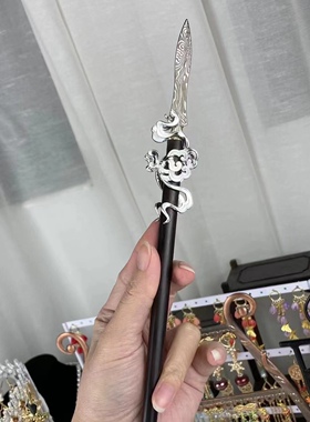 发簪汉服古风头饰流苏
