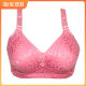 Middle-aged women's three-breasted plus size mother's underwear