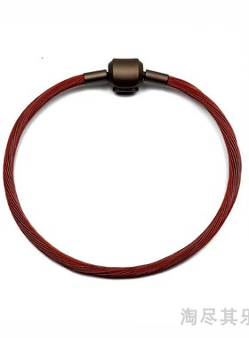 2.5mm适用周家转运珠编织黄金色尼龙软钢丝绳配绳diy手链防水手串