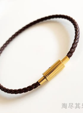 2.5mm皮绳手链穿3D转运珠