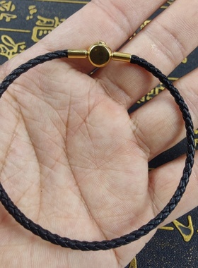 2.5mm皮绳手链情侣红手绳