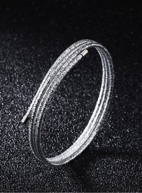 周家同款皮绳吸金绳穿3D珠子转运珠手绳磁铁手链串珠磁力绳路路通