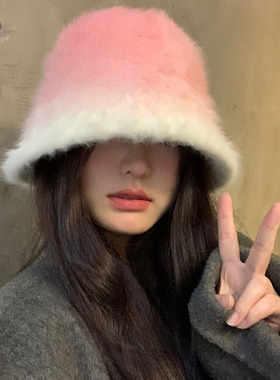 女秋冬渔夫帽子保暖护耳