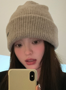 unclecm毛线帽逛街休闲女士秋冬