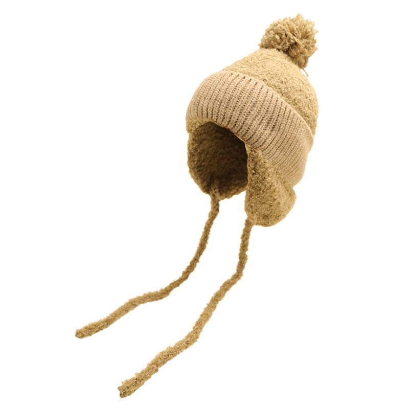 秋冬新款毛绒护耳帽子女保暖大头围加厚针织毛线帽显脸小雷锋帽潮,淘宝优惠券,粉丝福利购,淘宝优惠卷