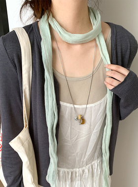 高级感葡萄串珠吊坠项链女款