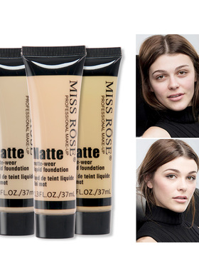 2025Miss Rose Concealer Liquid Foundation粉底液轻薄遮瑕