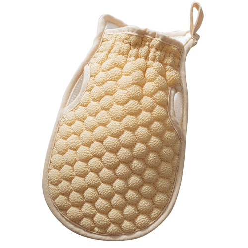 Йоссиг двойное потирая полотенце, растирание грязи, потирая пепел, потирая перчатки, артефакт купания до мертвой кожи купания