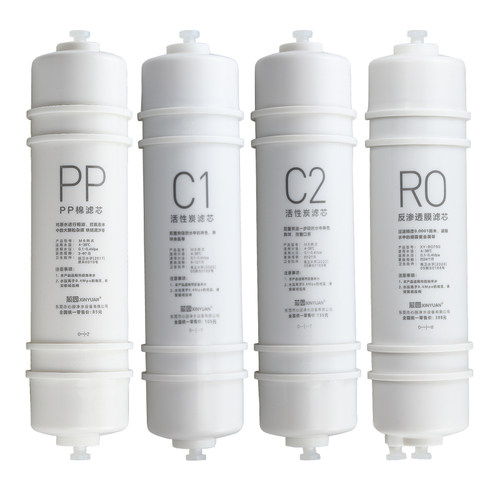 通用美的净水器滤芯75G反渗透RO膜M6一体式快接PP棉活性炭套装 - 图3