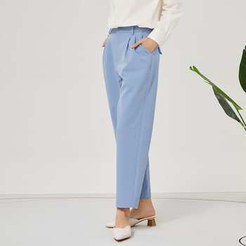 Jinyuan Casual Trousers ແມ່ຍິງ 2022 ພາກຮຽນ spring ຄົນອັບເດດ: ໃຫມ່ Temperament Loose Straight Xiaoxi Pants ແມ່ຍິງ C221101