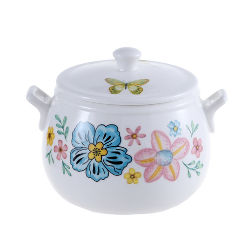 陶瓷隔水炖盅厨房家用小汤盅双耳炖罐炖燕窝炖鸽子煲汤盅蒸蛋盅 - 图3