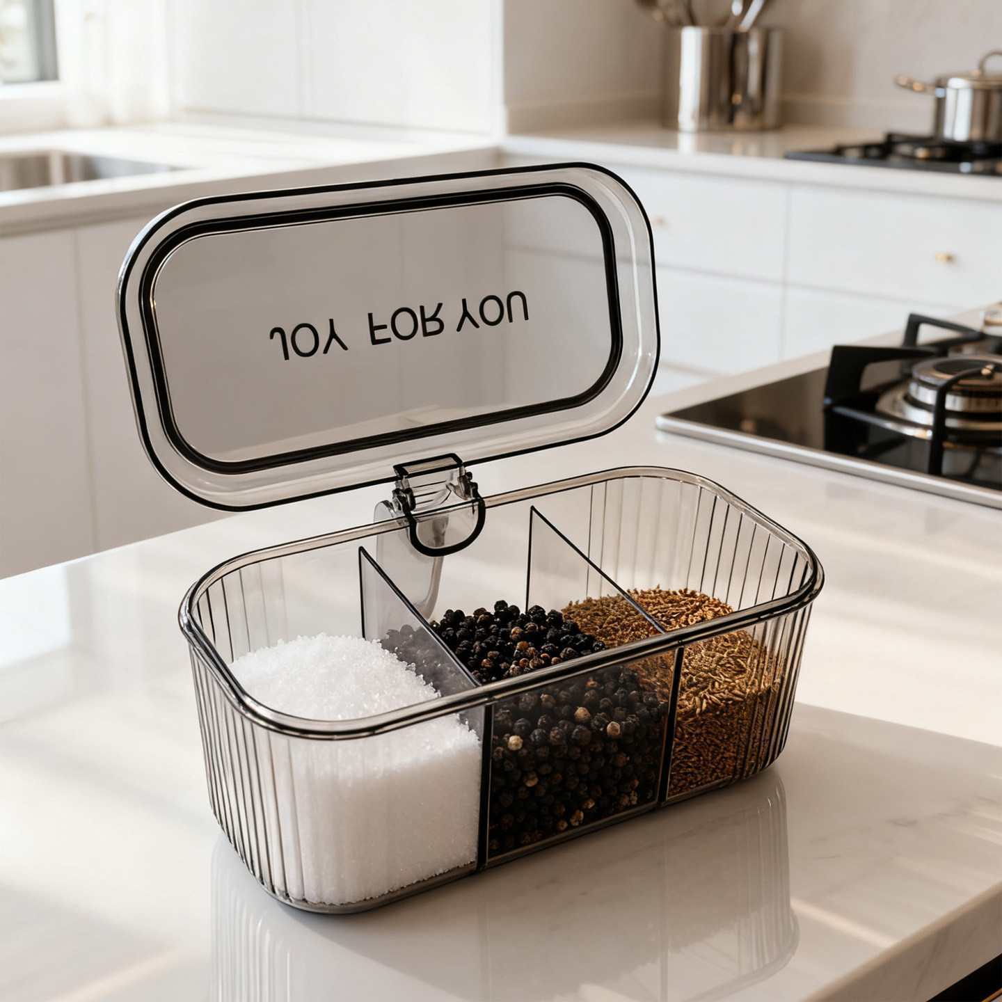 调味盒 三合一调料盒家用厨房高端新款2025 盐盒子盐罐调料罐,淘宝优惠券,粉丝福利购,淘宝优惠卷