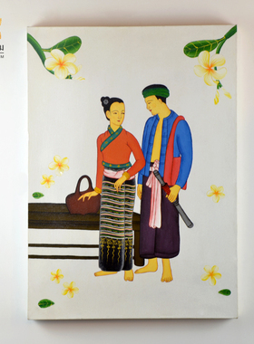 泰国兰纳风格壁画特价清仓