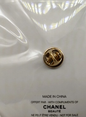 专柜集卡礼 5号香水胸针徽章 赠品 会员礼品