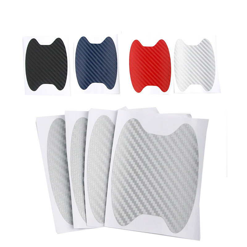 热销把手贴碳纤维汽车门碗贴4个装划痕车贴车贴防刮车贴,淘宝优惠券,粉丝福利购,淘宝优惠卷