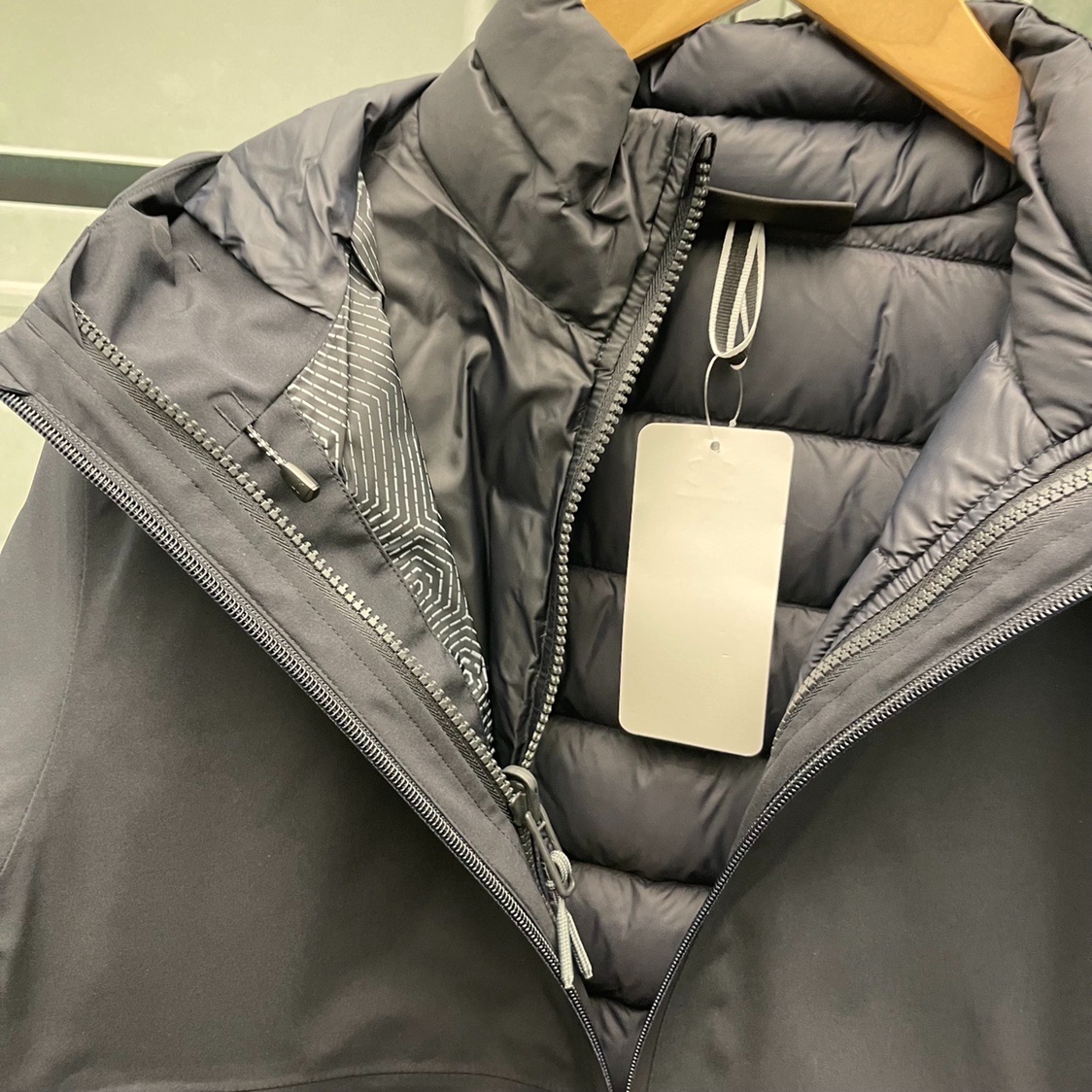 安德玛 UA男子 ColdGear 保暖训练运动 3合1 羽绒服夹克-1364891 - 图0