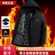 Winter men's cotton coat middle-aged and elderly coat middle-aged down cotton coat men's plus velvet thickened cotton jacket daddy's suit parka Winter men's cotton coat middle-aged and elderly coat middle-aged down cotton coat men's plus velvet thickened cotton jacket daddy's suit parka