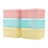 Специальный байхуи портативный фрукты Fresh Box 6 -peece 400 мл холодильника в холодильнике запечатанной коробки, набор для хранения коробки, подлинный