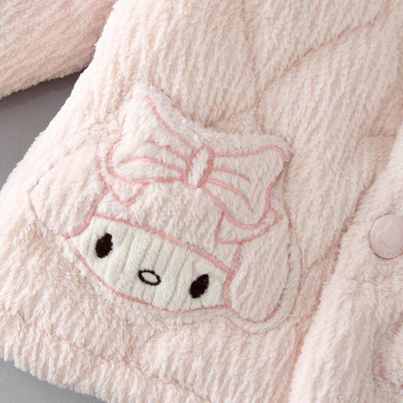 冬款女童睡衣加厚夹棉套装女孩子中大儿童宝宝卡通保暖家居服睡衣,淘宝优惠券,粉丝福利购,淘宝优惠卷