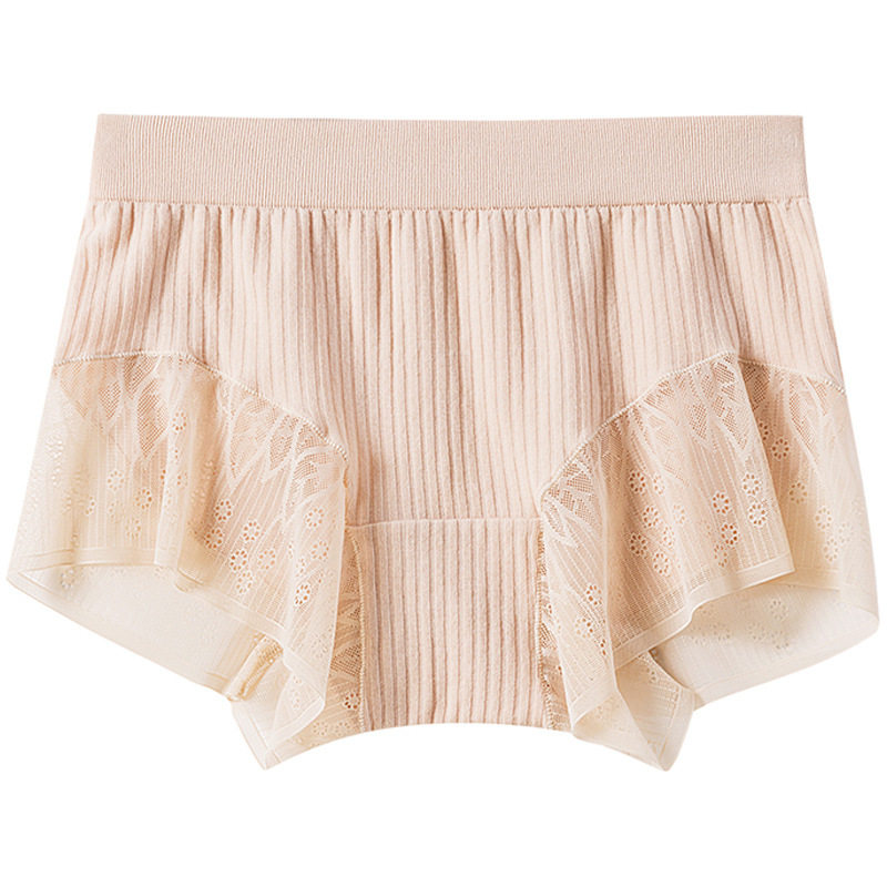 免穿内裤女安全裤二合一防走光一体性感蕾丝花边针织条纹无痕底裤,淘宝优惠券,粉丝福利购,淘宝优惠卷