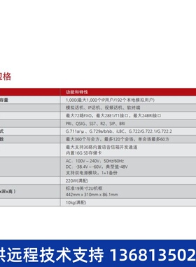 eSpace U1960 交流主机(含1 SCU，1 MTU)华为程控交换机IP电话120